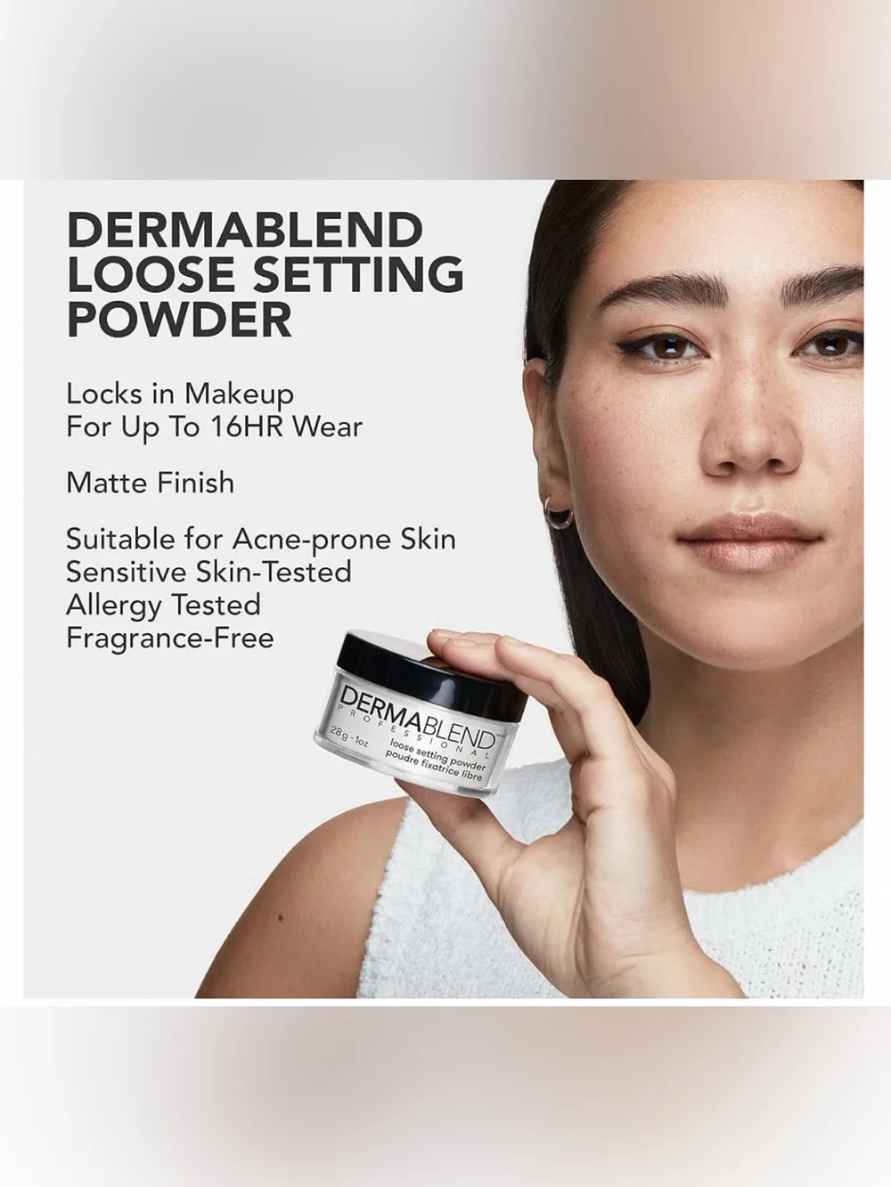 Dermablend Professional loose setting powder, Original; 28g-1oz; NEW